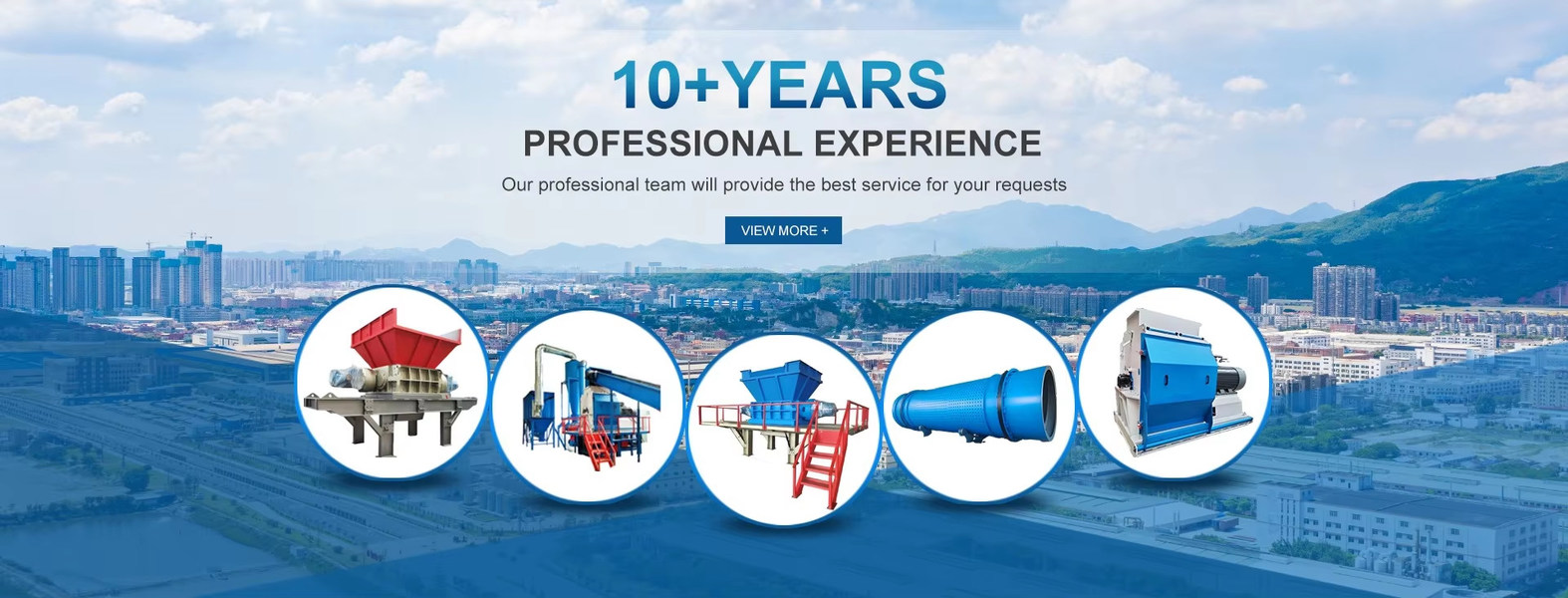 Production de déchiqueteuses industrielles