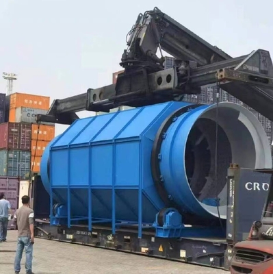 Équipement d'emballage en vrac à grande vitesse pour les déchets de paille de papier et de plastique 100-200 t/h