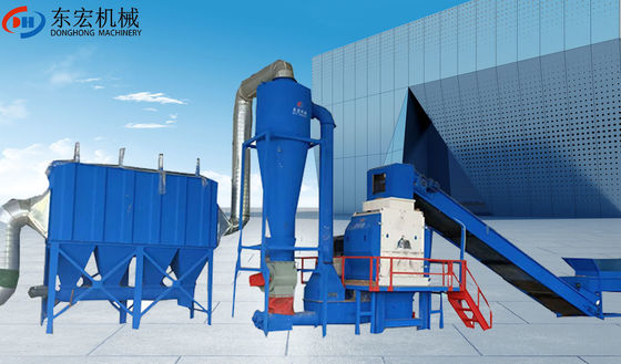 Machine de recyclage des déchets de stators métalliques broyeur à marteaux broyeur et déchiqueteur de déchets d'acier