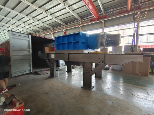 Résidus de carton de 8000 kg Déchiqueteur de papier industriel