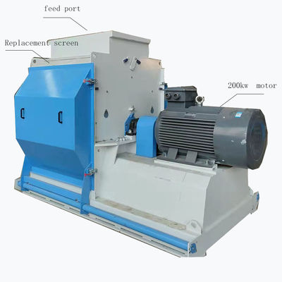 Broyeur à marteaux d'épaississement à haute productivité pour les déchets alimentaires et la désintégration osseuse