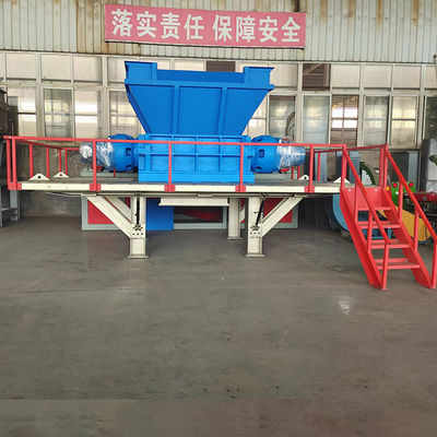 déchiqueteuse à double axe pour le traitement multifonctionnel des déchets d'aluminium et l'extraction d'énergie