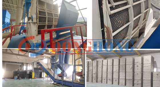 Machine de concassage de bois multifonctionnelle avec moulin à marteaux de grande capacité et roulement importé