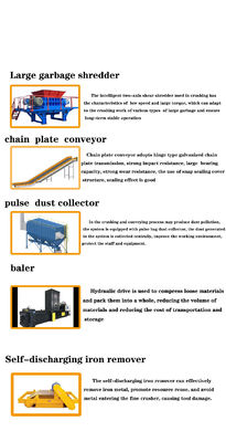 Fabricants de matériaux de construction Concasseurs de pâte à papier pour usine de papier Déchets de la ligne de carburant alternatif SRF