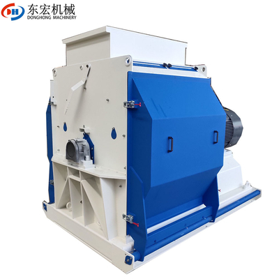 Machine de broyeur essentiel 200kw Haute capacité de bois de sciure Broyeur à marteaux avec cyclone