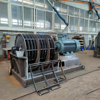 Machine de broyeur essentiel 200kw Haute capacité de bois de sciure Broyeur à marteaux avec cyclone