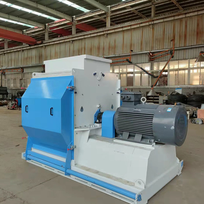 Machine de broyeur essentiel 200kw Haute capacité de bois de sciure Broyeur à marteaux avec cyclone
