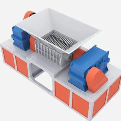 Déchiqueteuse multifonctionnelle de 110 kW pour le recyclage des pneus, du bois plastique et du caoutchouc