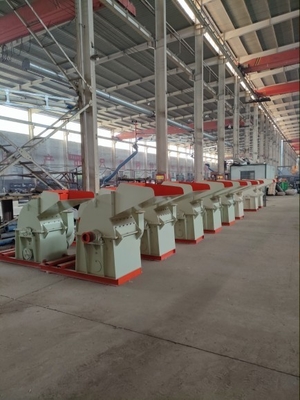 Déchiqueteuse métallique en acier inoxydable de 110 kW pour couper les déchets de plastique et les pneus de déchets de petite taille