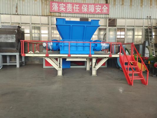 Déchiqueteuse de déchets ménagers à base de matériaux d'aluminium