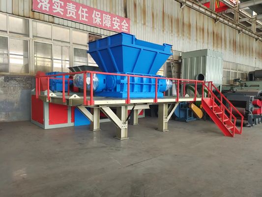 Déchiqueteuse de déchets ménagers à base de matériaux d'aluminium