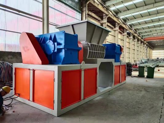 Déchiqueteuse à un seul arbre pour le recyclage des déchets plastiques