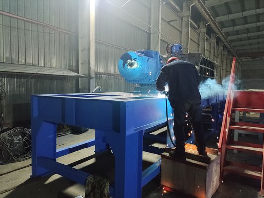 110kW déchiqueteuse de déchets ménagers multifonctionnelle parfaite pour les grands appareils de déchets