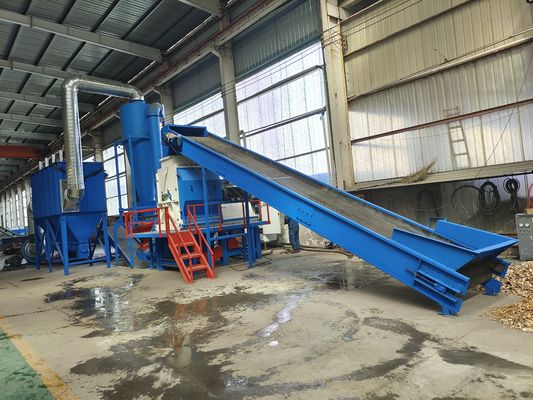 4000*3000*3500 Petite fraiseuse à rouleaux importée pour la fabrication de sciure