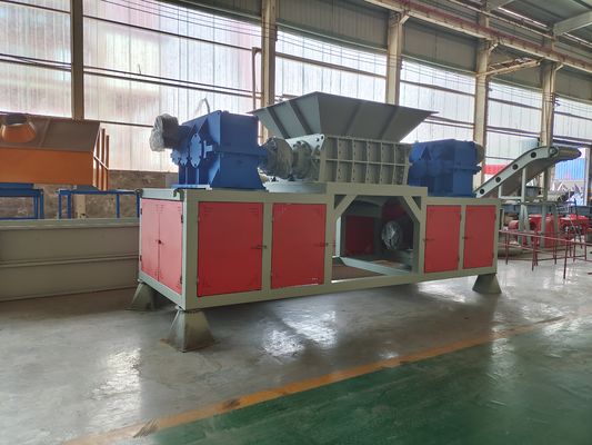 Déchiqueteuse de paille à double axe personnalisée de grande capacité pour équipement d'élevage agricole
