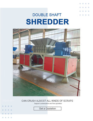 Déchiqueteur de cuivre/laiton pour le recyclage des fûts de fer, des fûts de plastique et autres