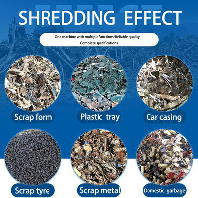 Déchiqueteur de palmiers à base de recyclage d'aluminium, broyeur d'écorce de coquille, broyeur de troncs de bois, broyeur de bois, poids 8000 kg