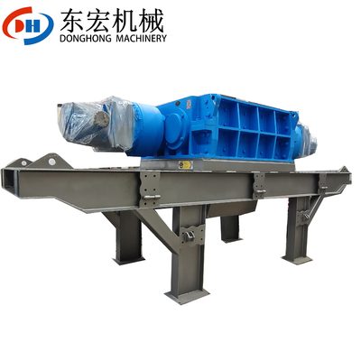 Usine de recyclage de machines de déchiquetage de fil de cuivre en acier au carbone lourd avec une puissance de 110 kW